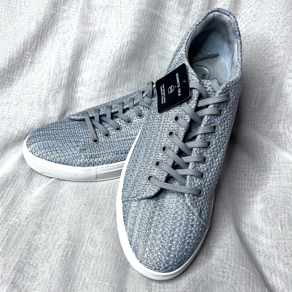 Men's Kenneth Cole Elite Sneaker. Gray - Size 11m.